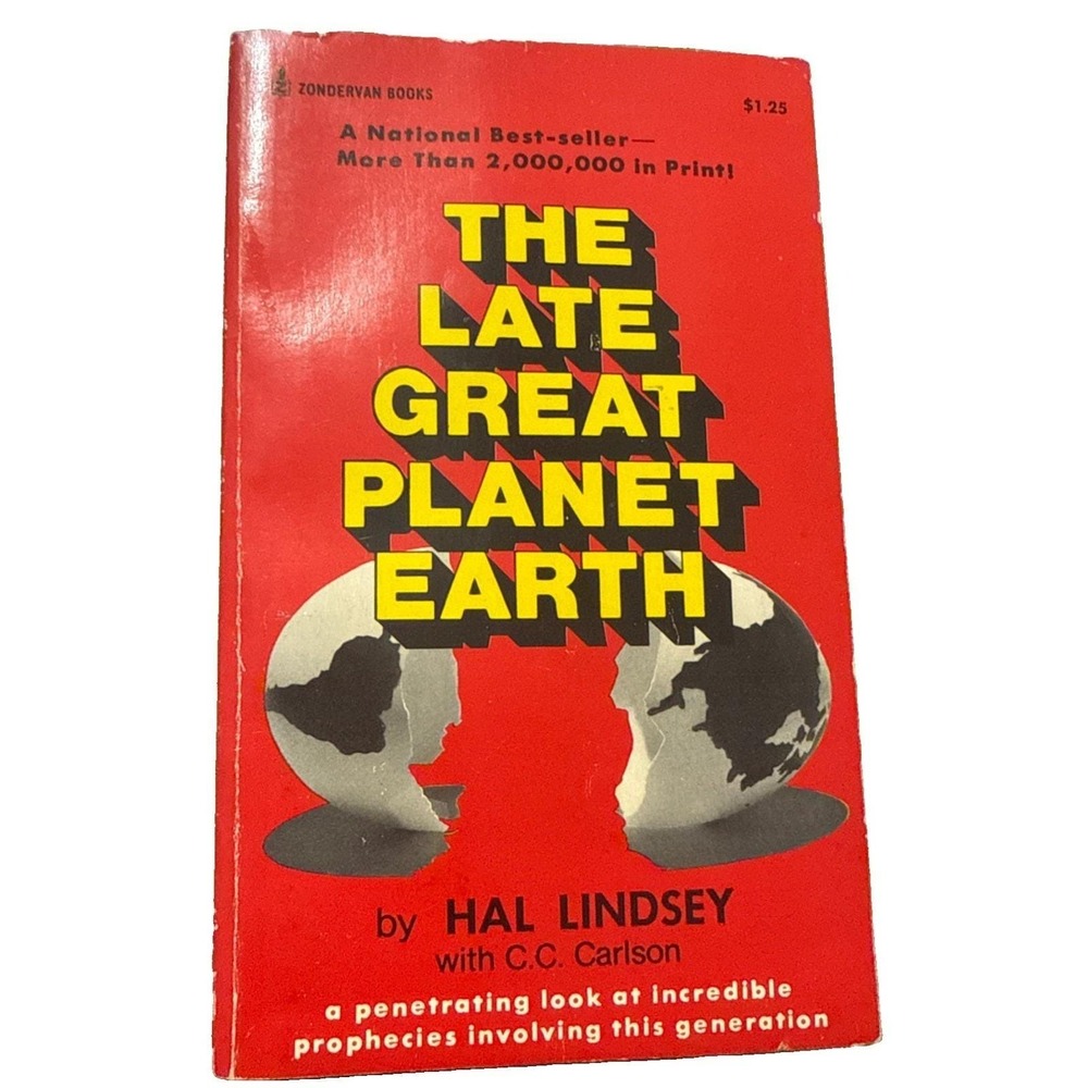 The Late Great Planet‎ Earth By Hal Lindsey, C.C. Carlson Paperback Vintage 1970
